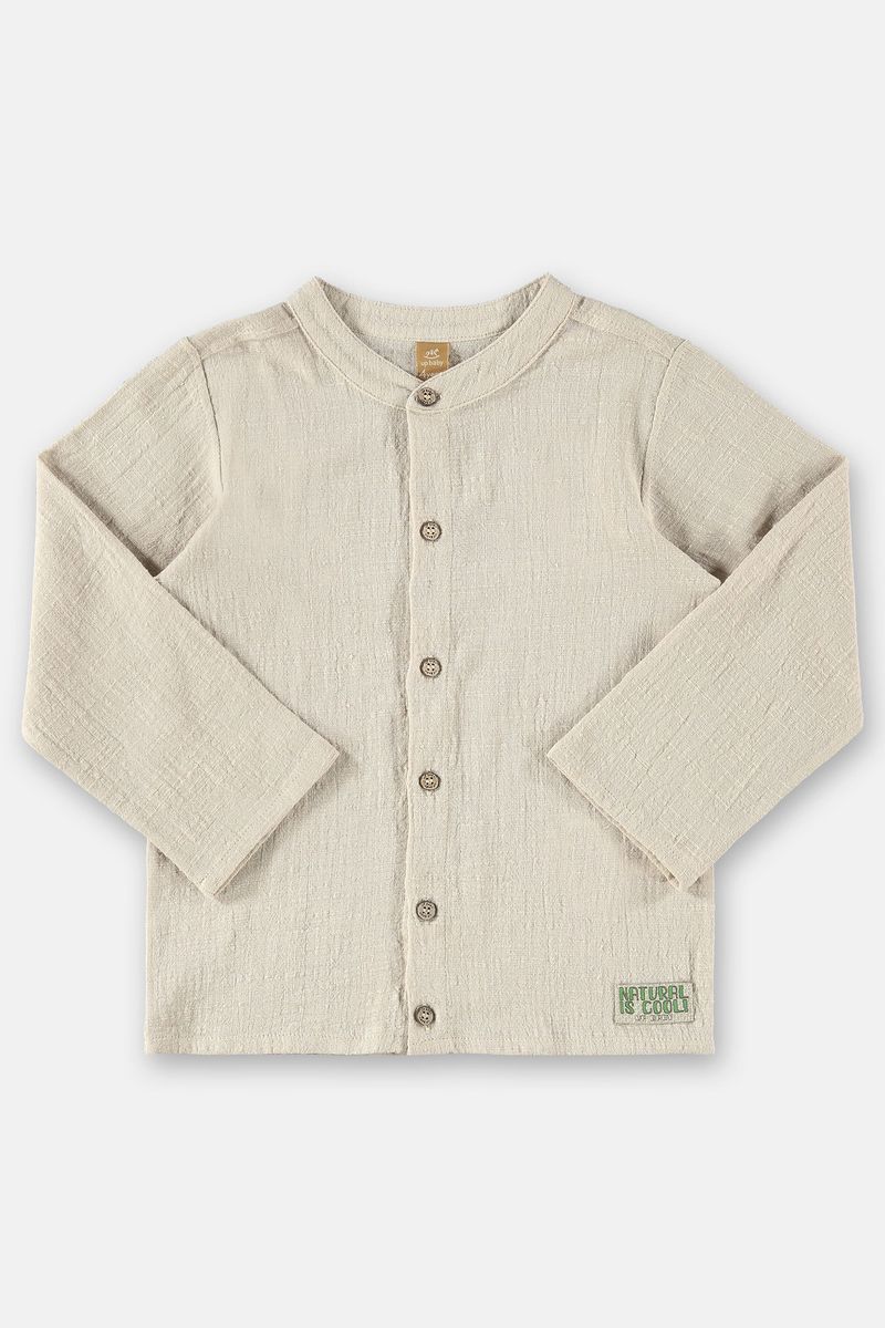 Up-Baby---Bata-em-Tecido-Infantil-Meninos-Off-White