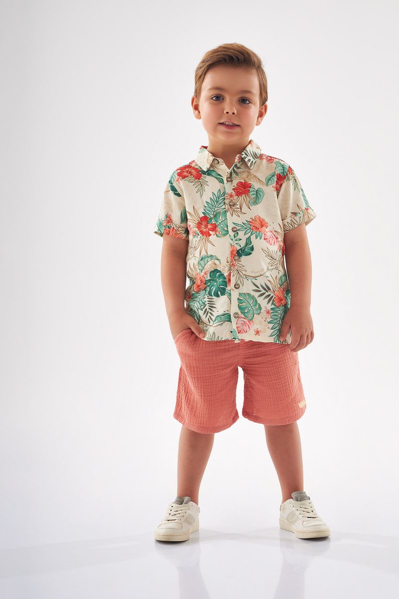 Up-Baby---Conjunto-Tropical-Infantil-Menino-Bege