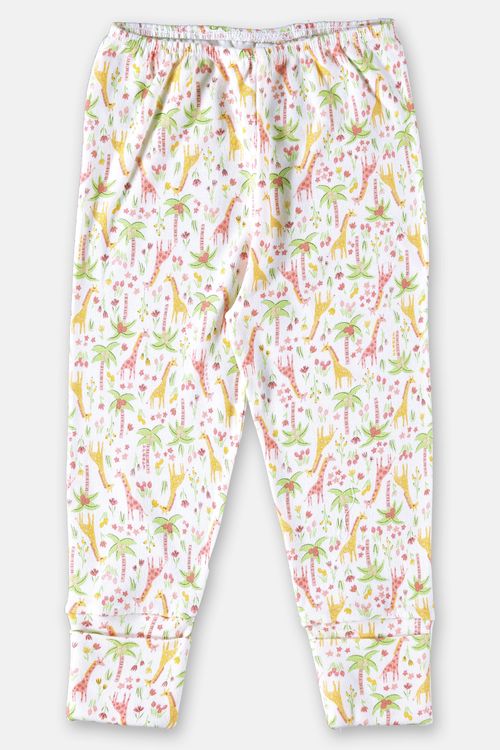 Calça Feminina para Bebês em Suedine (Amarelo) Up Baby