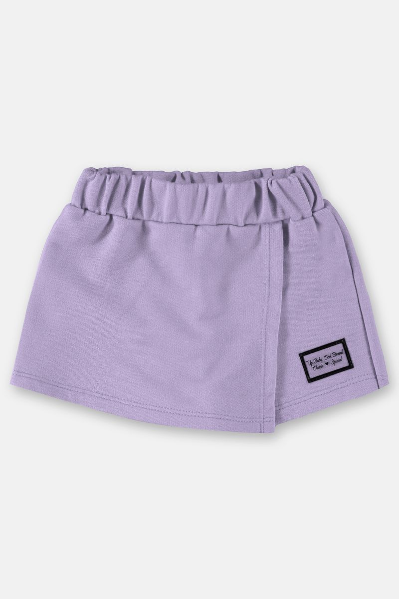 Up-Baby---Shorts-saia-basico-infantil-menina-em-moletom-Roxo