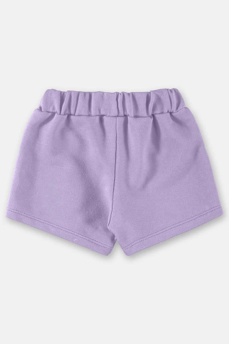 Up-Baby---Shorts-saia-basico-infantil-menina-em-moletom-Roxo