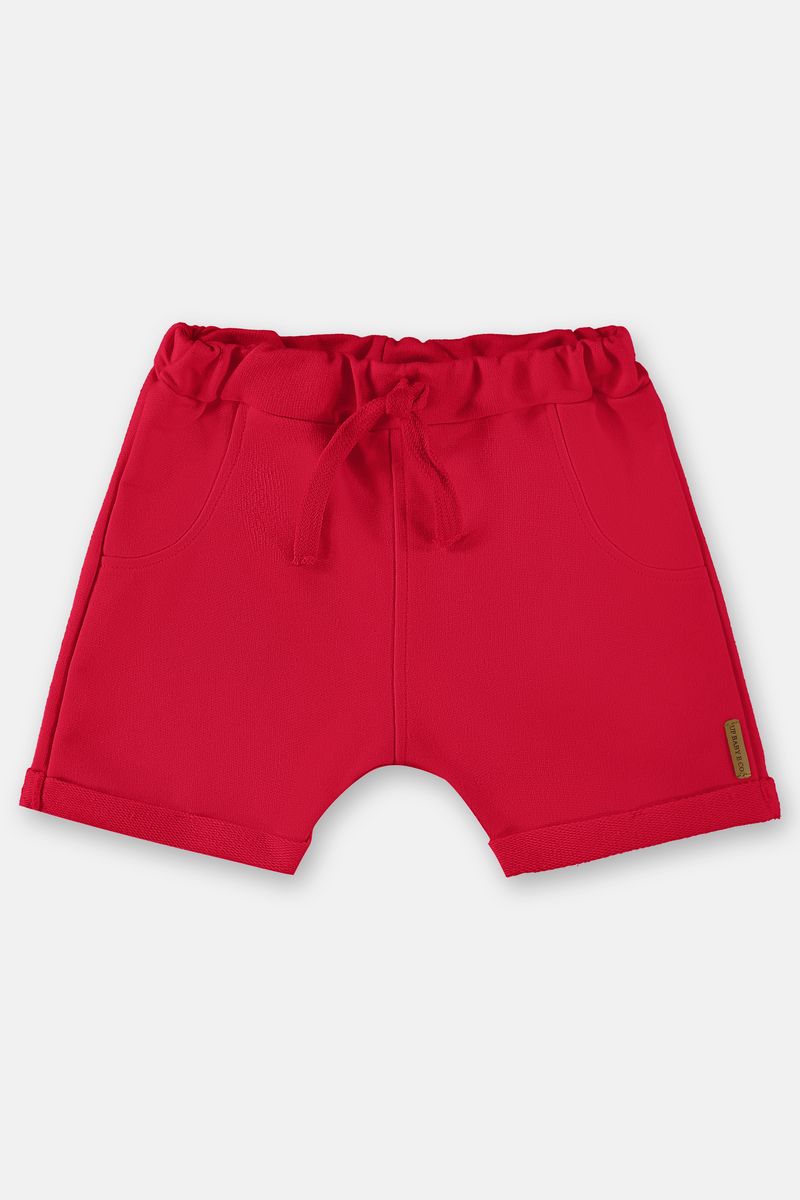 Up-Baby---Short-em-Moletom-Basico-para-Bebe-Vermelho