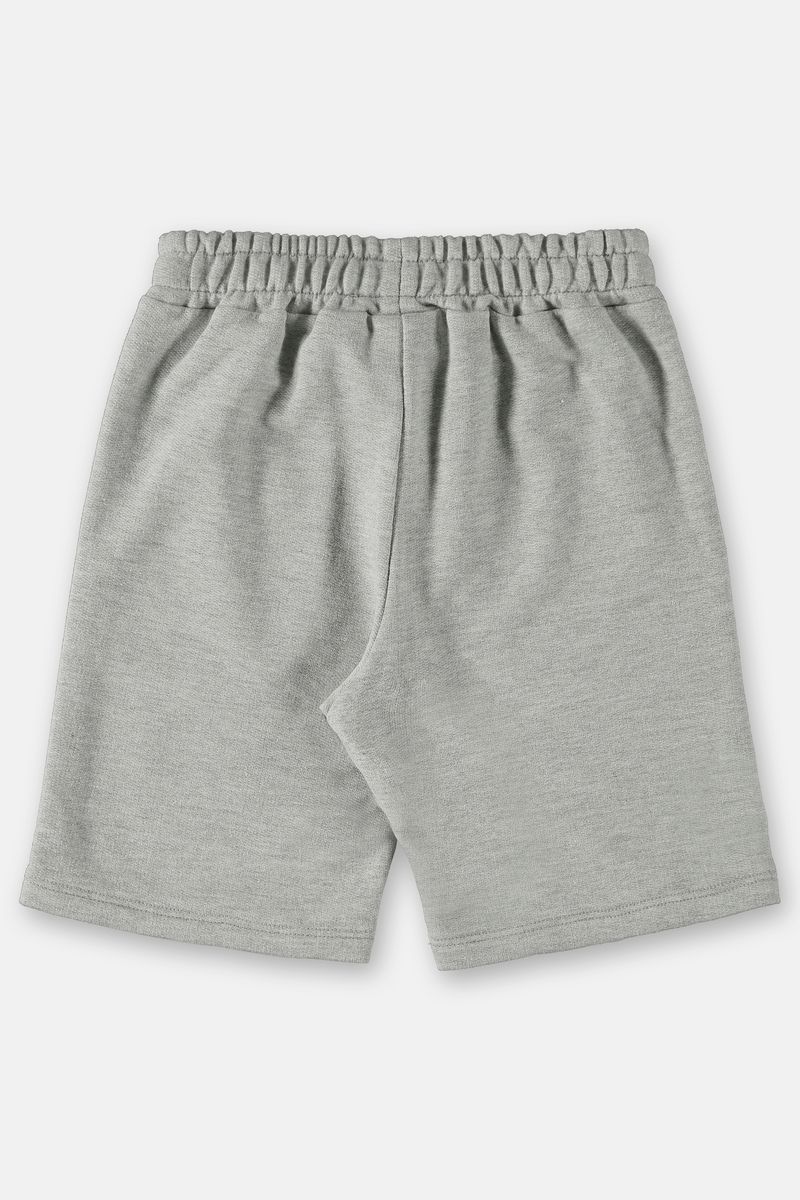 Up-Baby---Bermuda-Infantil-Basica-em-Moletom-Cinza