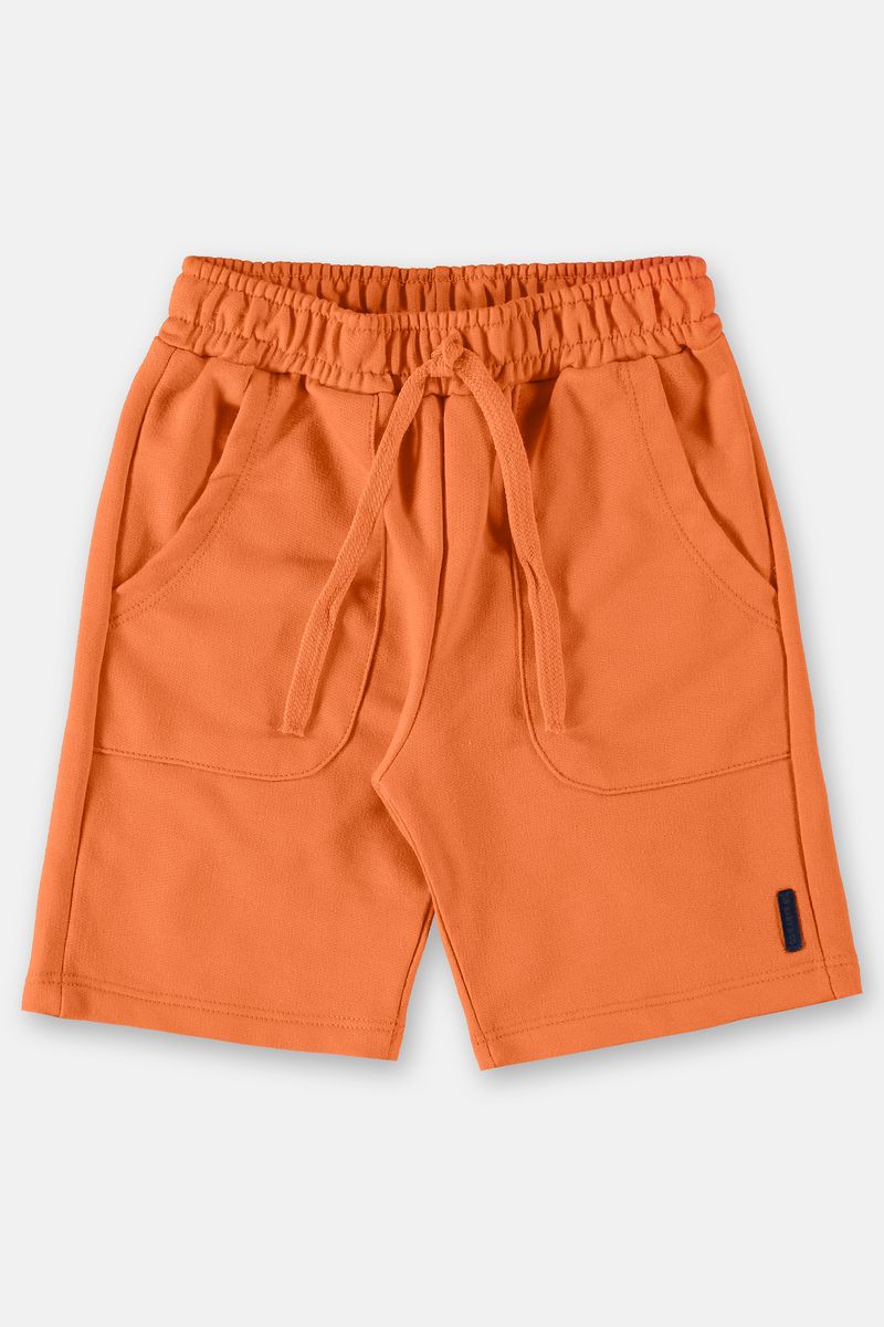 Up-Baby---Bermuda-Infantil-Basica-em-Moletom-Laranja