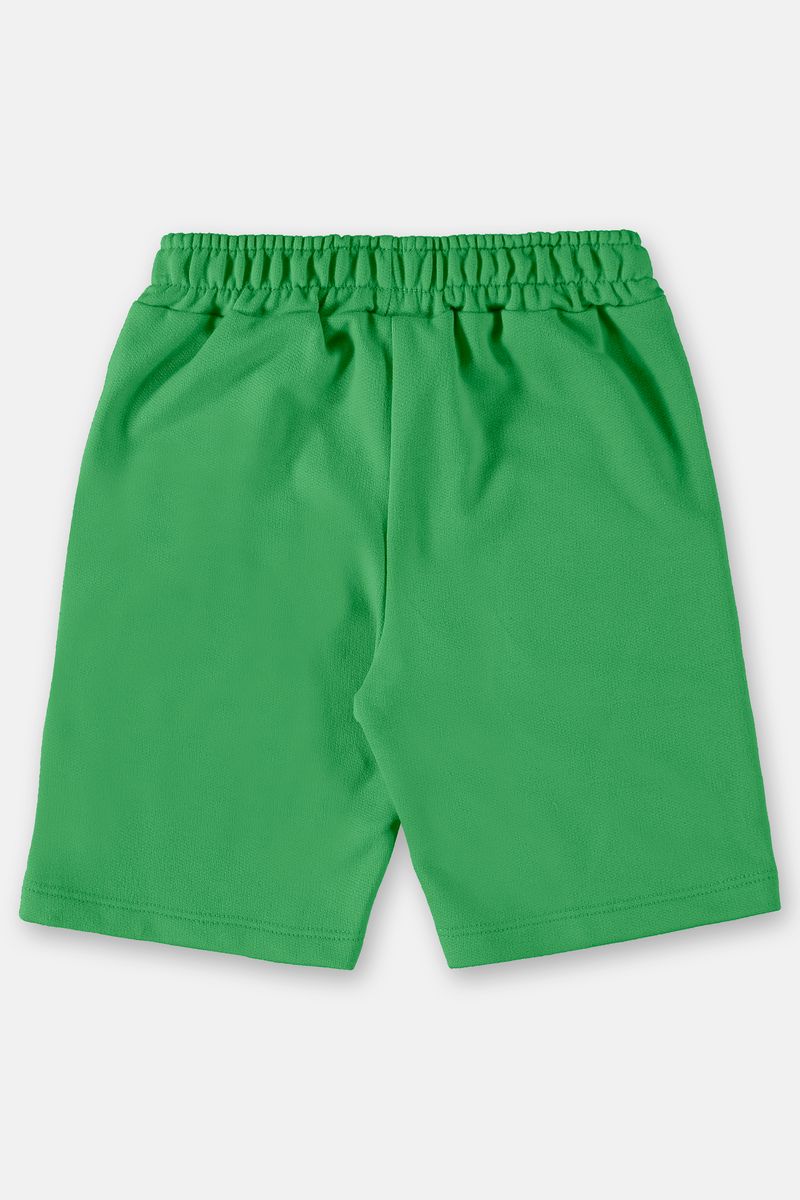 Up-Baby---Bermuda-Infantil-Basica-em-Moletom-Verde
