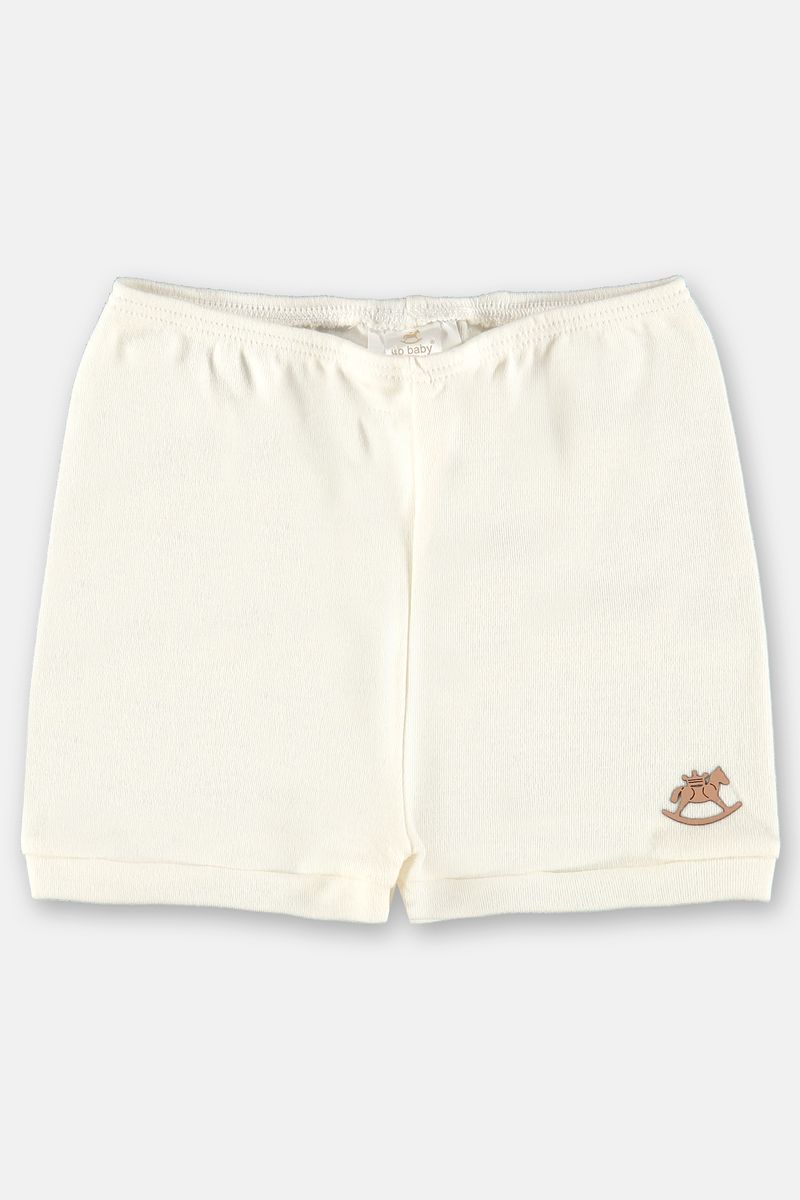 Short-Bebe-em-Suedine-Unissex--Off-White--Up-Baby