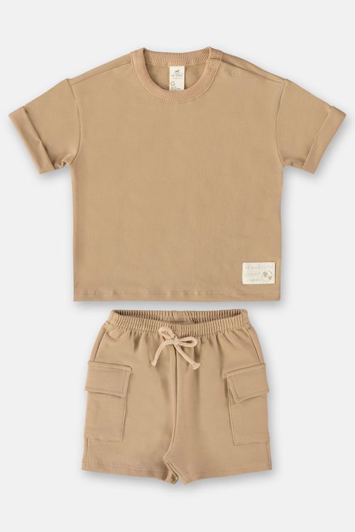 Conjunto Nature Infantil Menino (Marrom) Up Baby