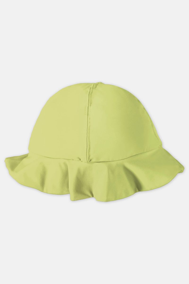 Chapeu-bebe-em-Malha-com-Protecao-UV-FPS--50--Verde--Up-Baby