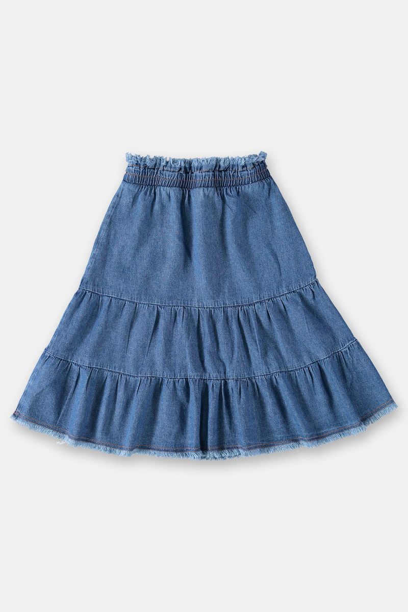 Saia-Midi-em-Jeans-Infantil--Azul--Up-Baby-