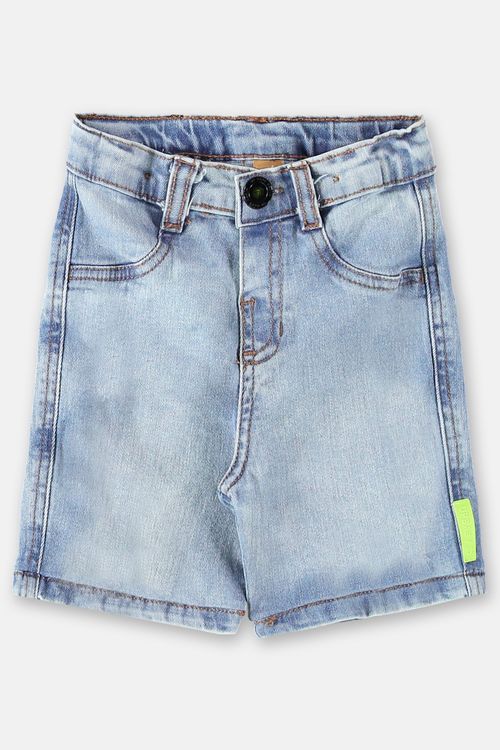 Bermuda em Jeans Infantil Masculina (Azul) Up Baby