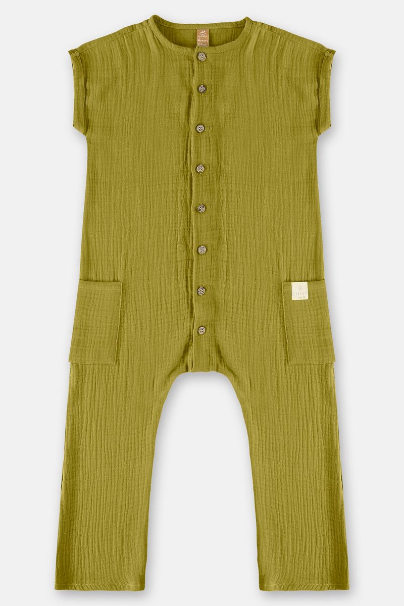 Up-Baby---Macacao-Sem-Manga-Infantil-para-Menino-Verde