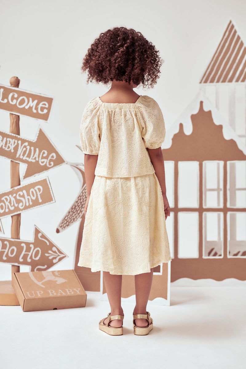 Conjunto-Infantil-com-Blusa-e-Saia-em-Laise--Branco--Up-Baby