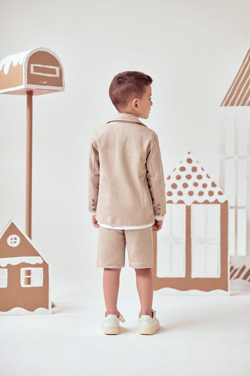 Blazer-Infantil-em-Linho--Marrom--Up-Baby