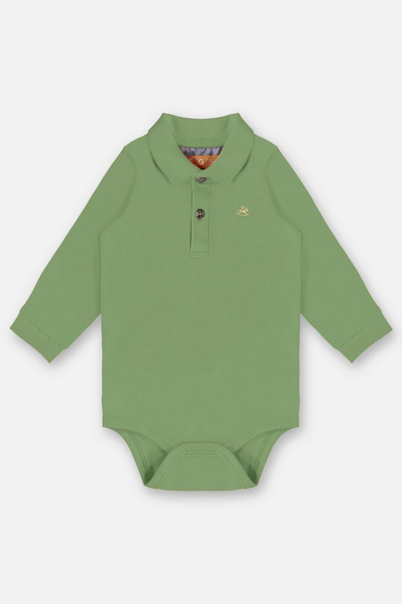 Body-Polo-Manga-Longa-para-Bebe-Menino--Verde--Up-Baby