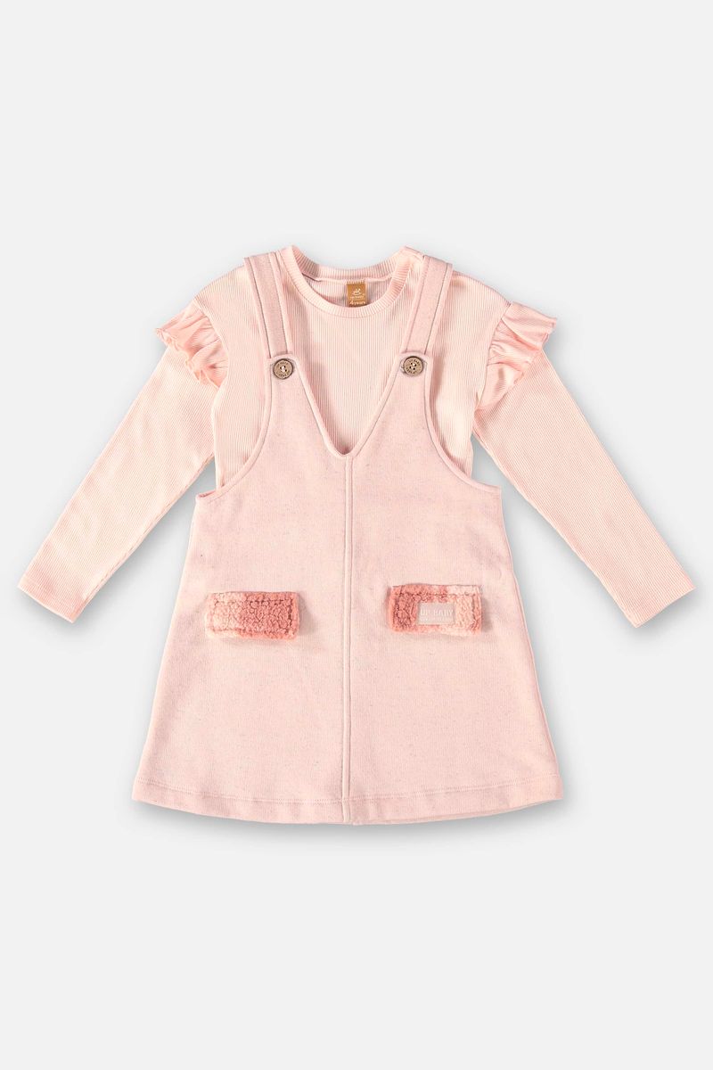 Conjunto-Blusa-e-Salopete-Infantil-Menina--Rosa--Up-Baby