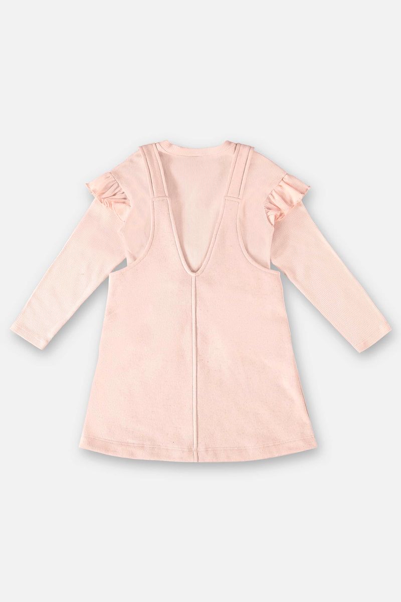 Conjunto-Blusa-e-Salopete-Infantil-Menina--Rosa--Up-Baby