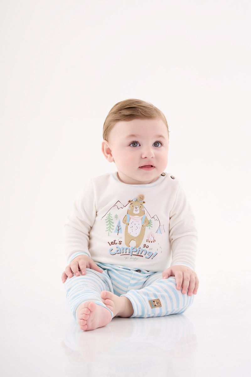 Conjunto-Body-e-Calca-Comfy-para-Bebe-Menino--Off-White--Up-Baby