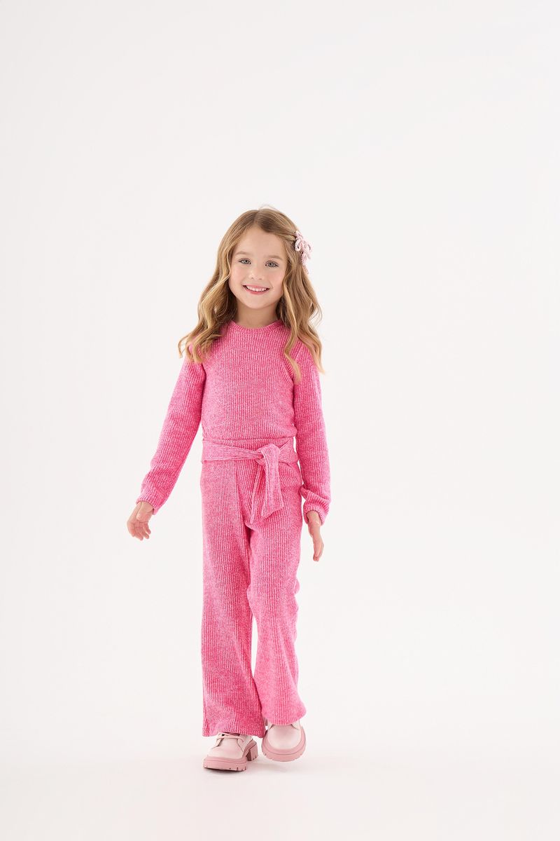 Conjunto-Blusa-e-Calca-Flare-Infantil-Menina--Rosa--Up-Baby