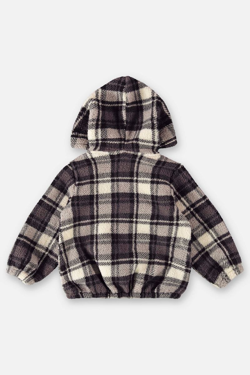 Blusao-Xadrez-Infantil-para-Meninos--Preto--Up-Baby