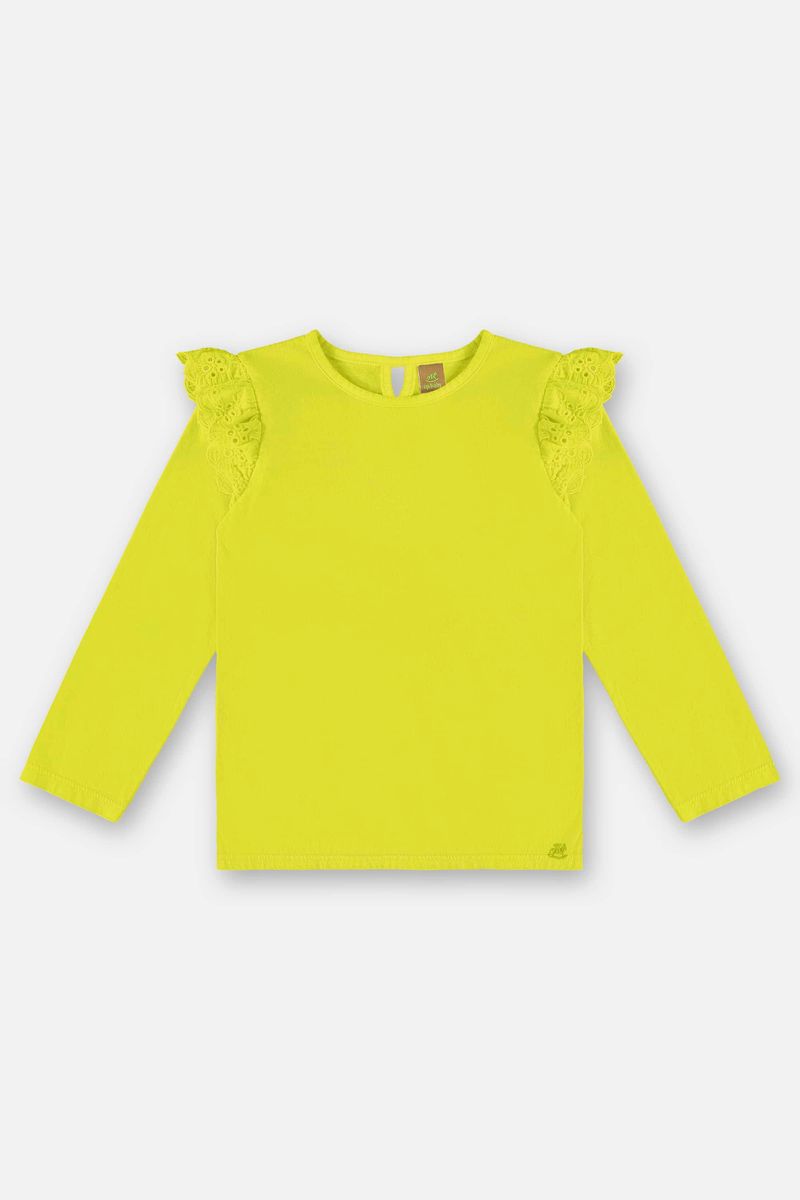 Blusa-Basica-Infantil-Menina--Verde--Up-Baby