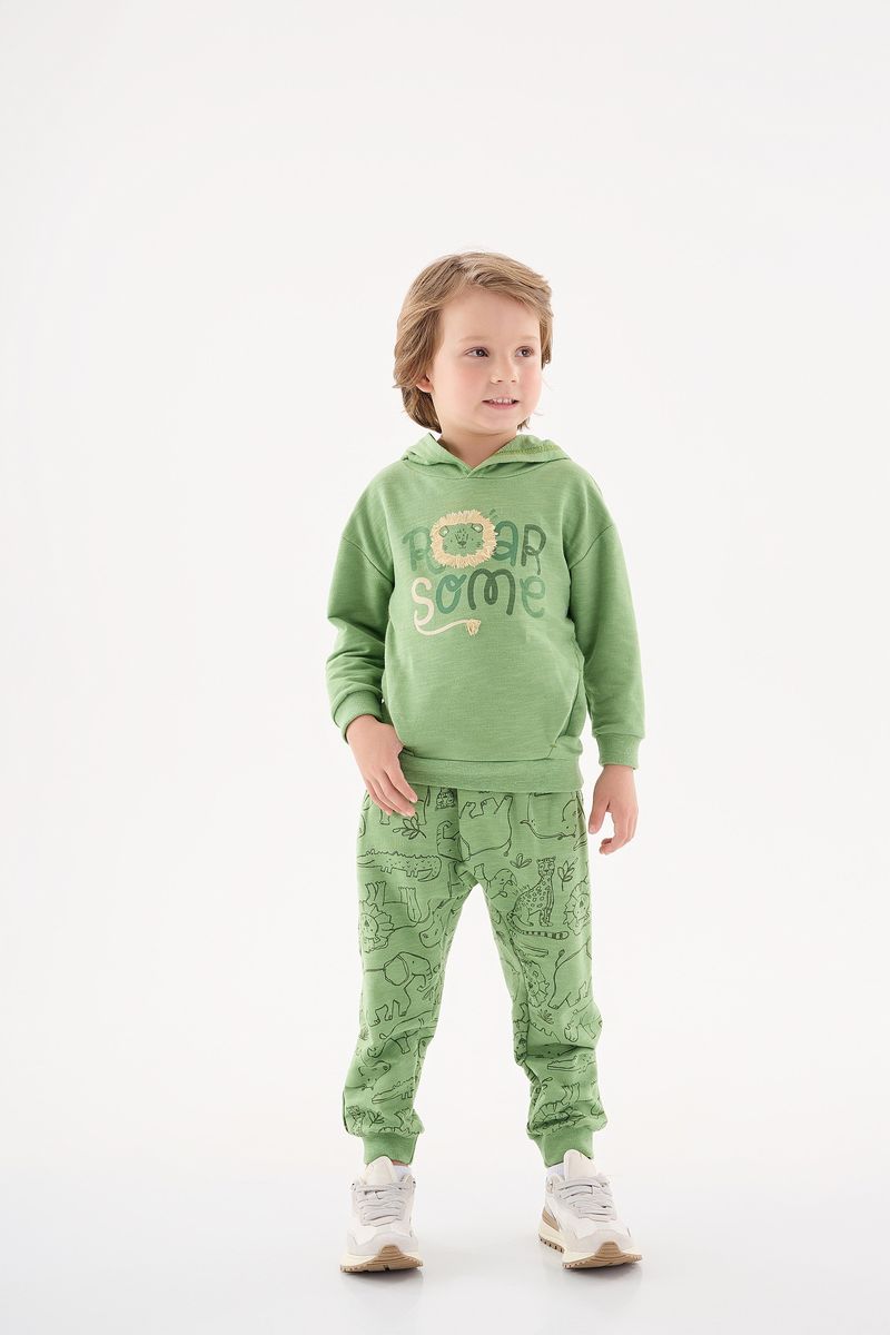 Conjunto-Casaco-e-Calca-Infantil-Menino--Verde--Up-Baby