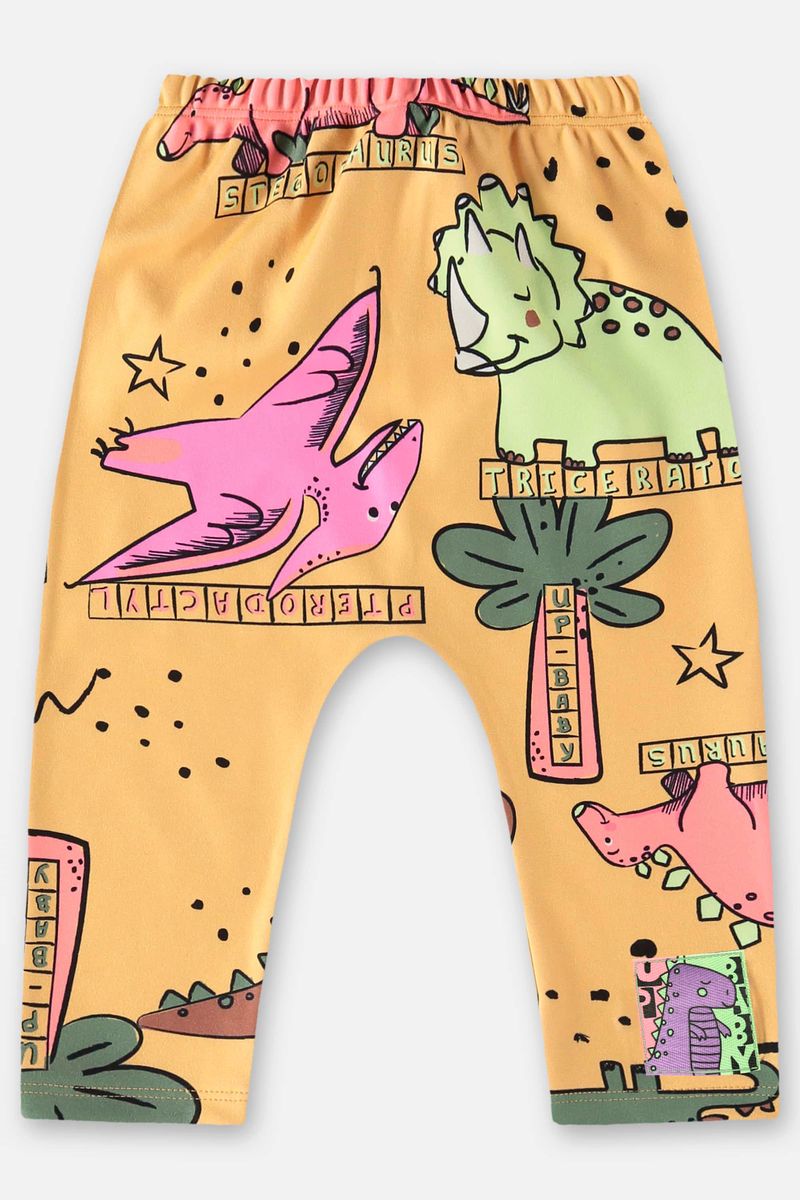 Calca-Saruel-para-Bebe-Menina--Amarelo--Up-Baby