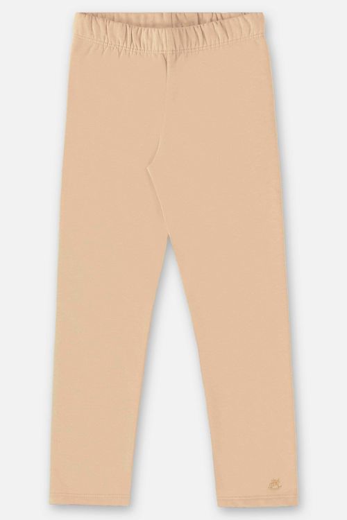 Calça Legging em Molecotton Infantil Menina (Bege) Up Baby