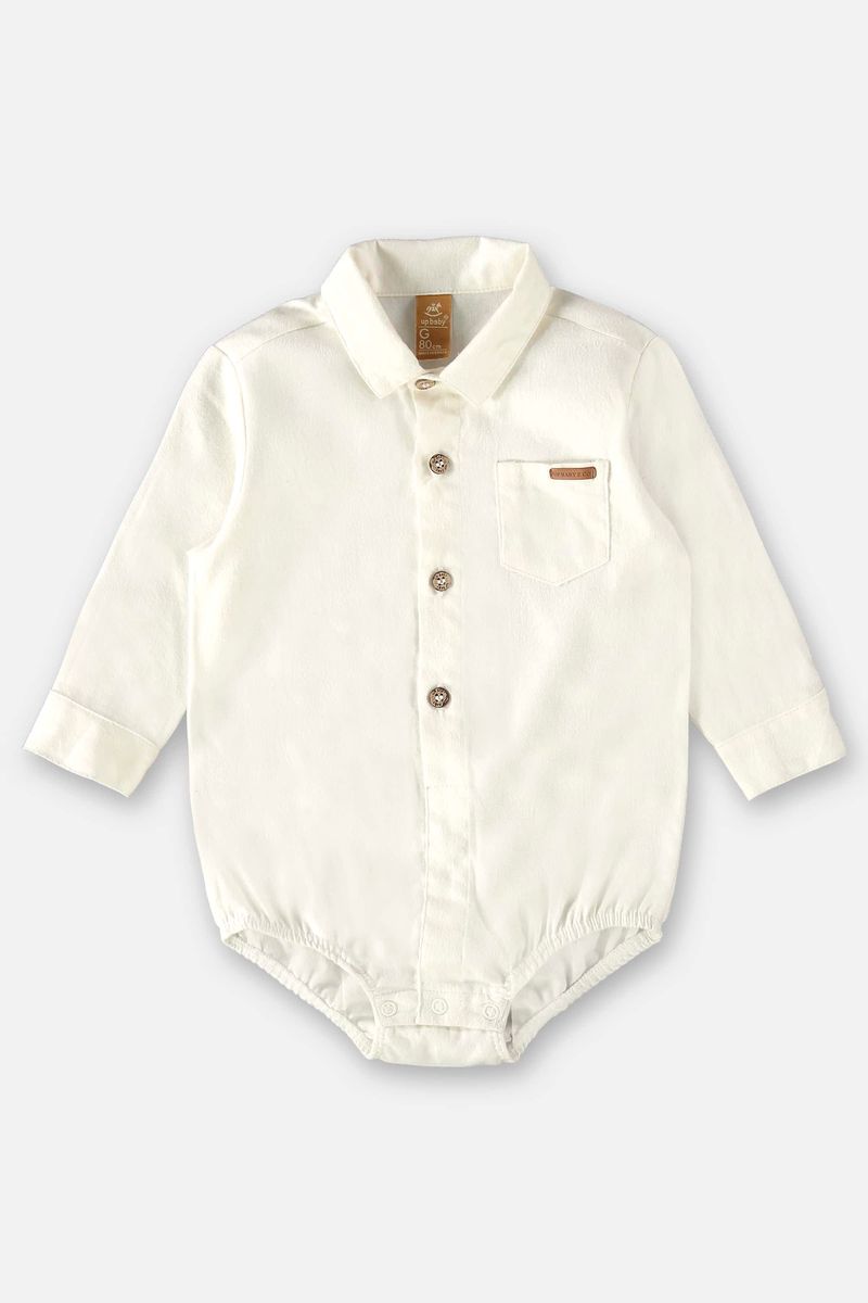 Body-Camisa-Manga-Longa-para-Bebe-Menino--Off-White--Up-Baby