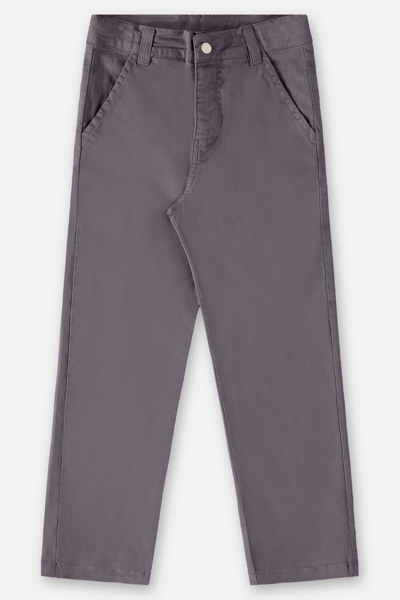 Calca-Basica-em-Sarja-Infantil-Menino--Cinza--Up-Baby