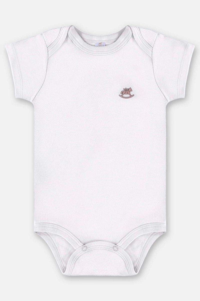 Body-Manga-Curta-em-Suedine-Unissex-para-Bebe--Branco--Up-Baby
