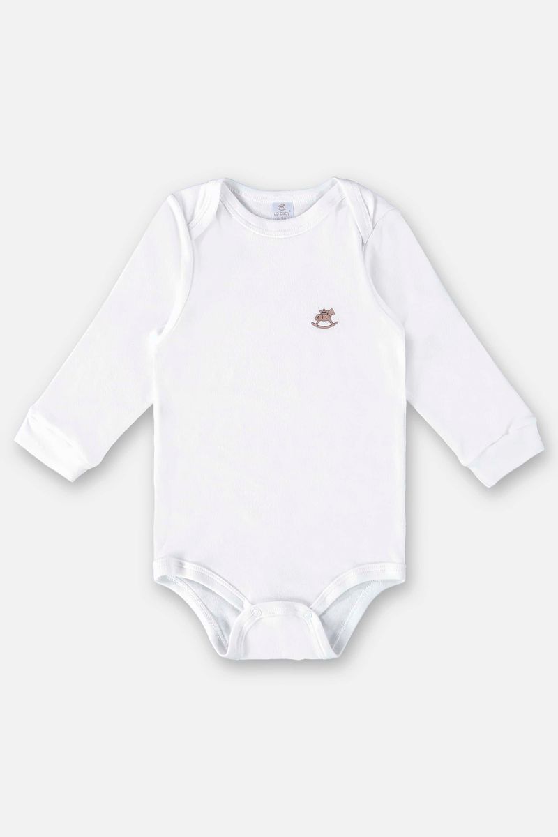 Body-Manga-Longa-em-Suedine-Unissex-para-Bebe--Branco--Up-Baby