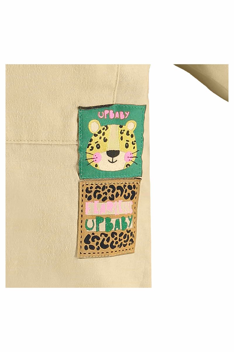 Camisa-Infantil-para-Meninas-em-Tecido