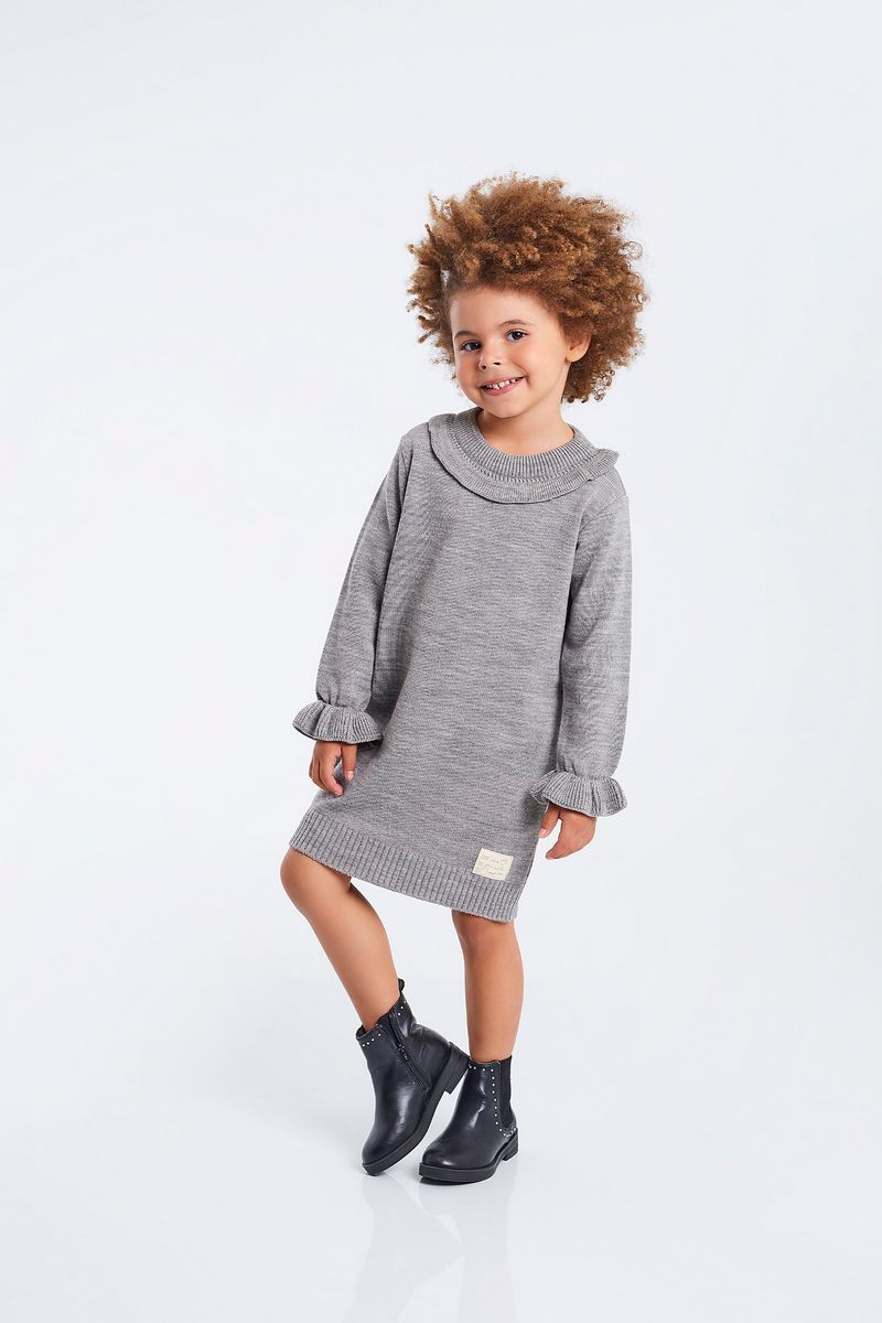 Vestido-Infantil-em-Tricot
