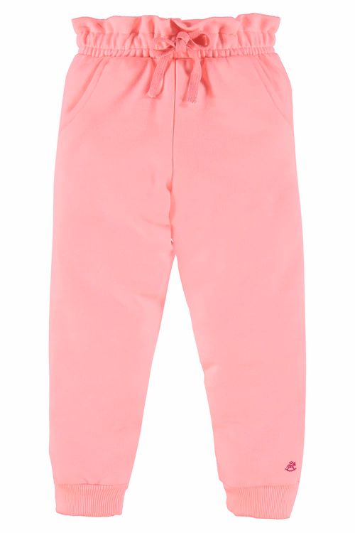Calça de Moletom Infantil Feminina (Rosa) Up Baby