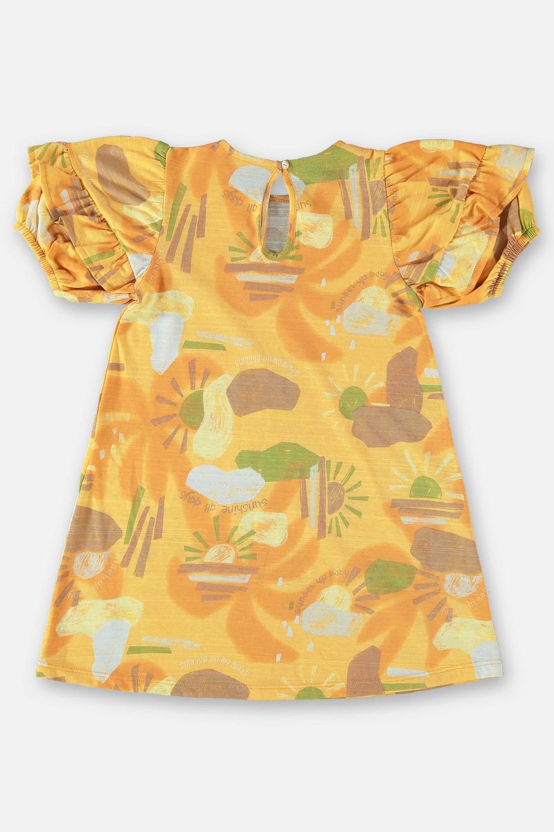 Vestido-Infantil-em-Meia-Malha-Flame--Amarelo--Up-Baby
