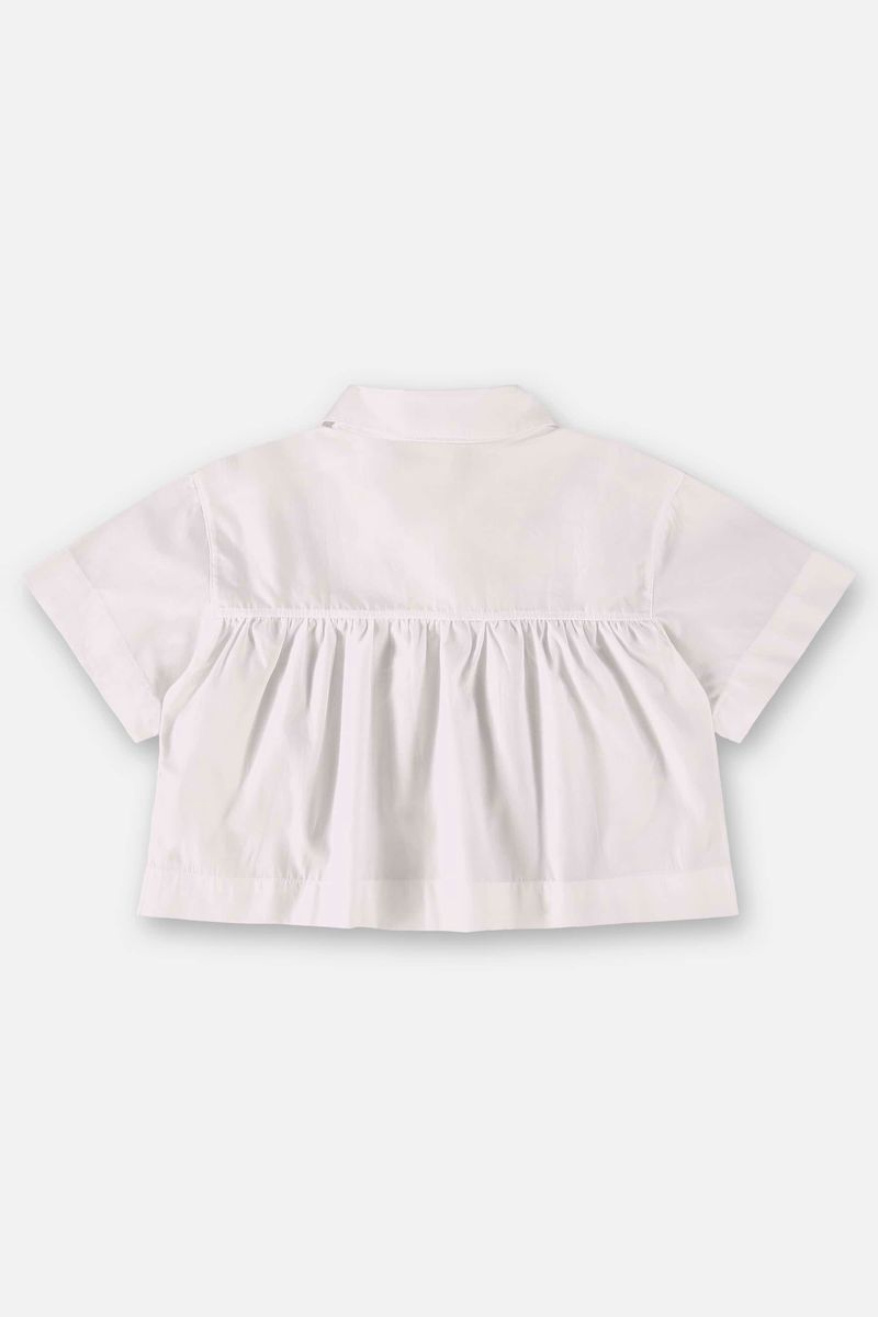 Bata-Manga-Curta-Infantil-para-Menina--Off-White--Up-Baby