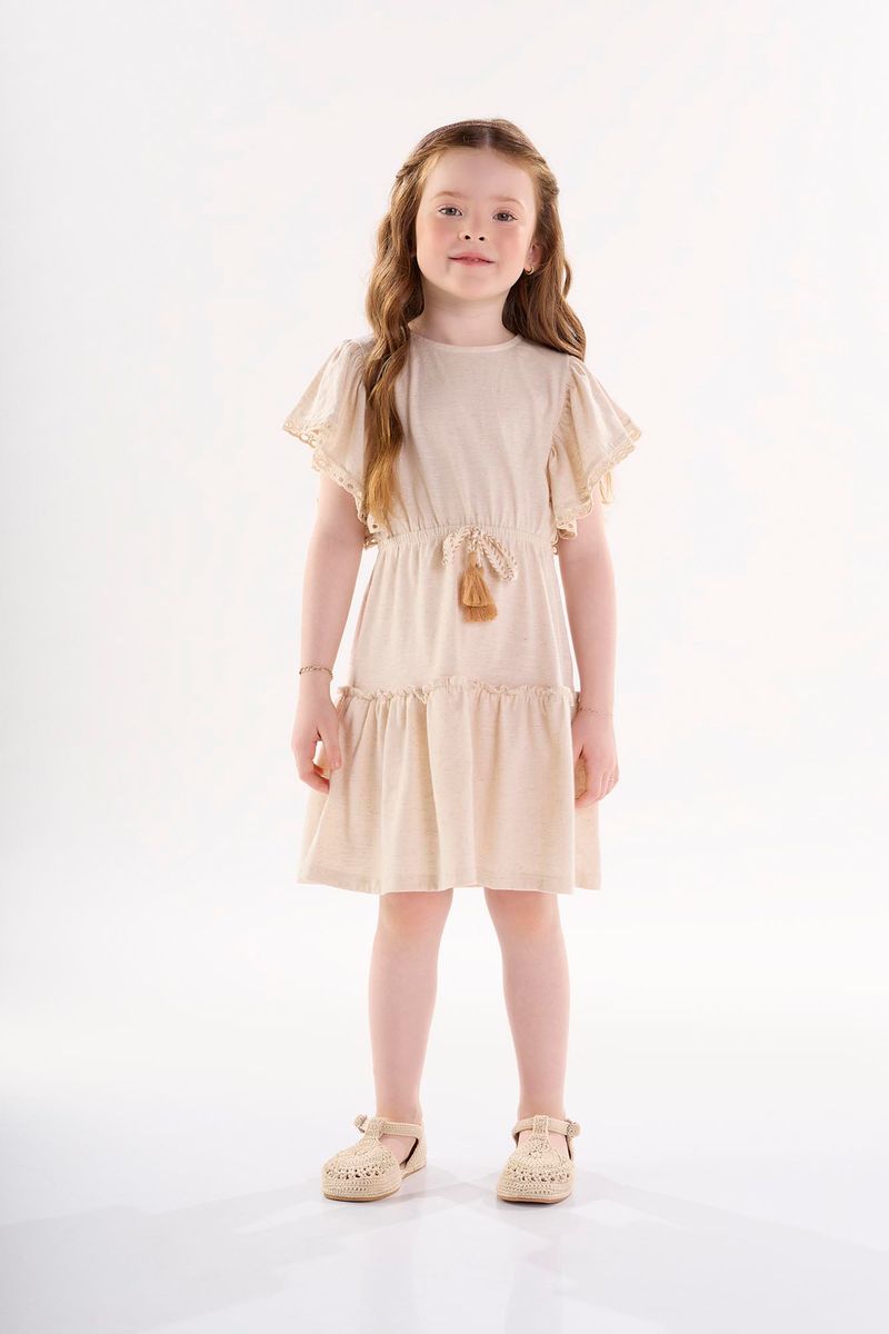 Vestido-Infantil-em-Meia-Malha-Linho--Bege--Up-Baby