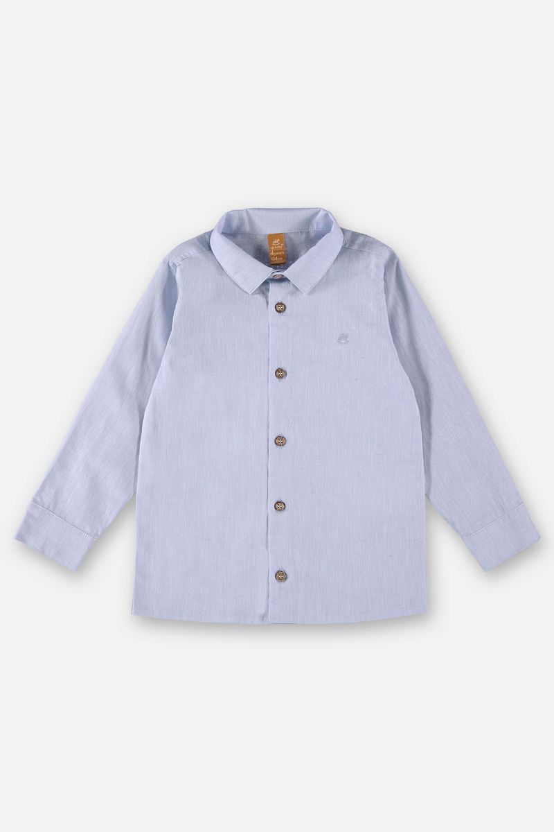 Camiseta-Manga-Longa-Infantil-para-Menino--Azul--Up-Baby
