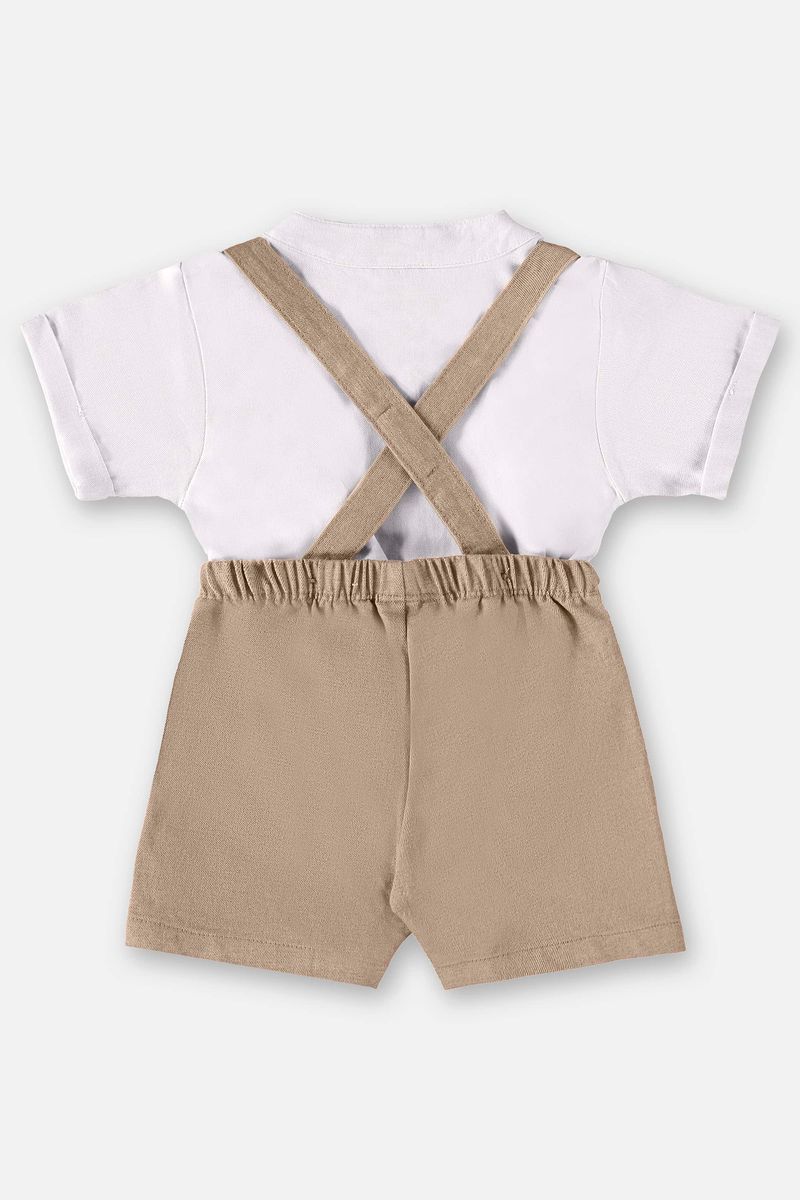 Conjunto-para-Bebe-Menino-com-Body-e-Jardineira--Bege--Up-Baby