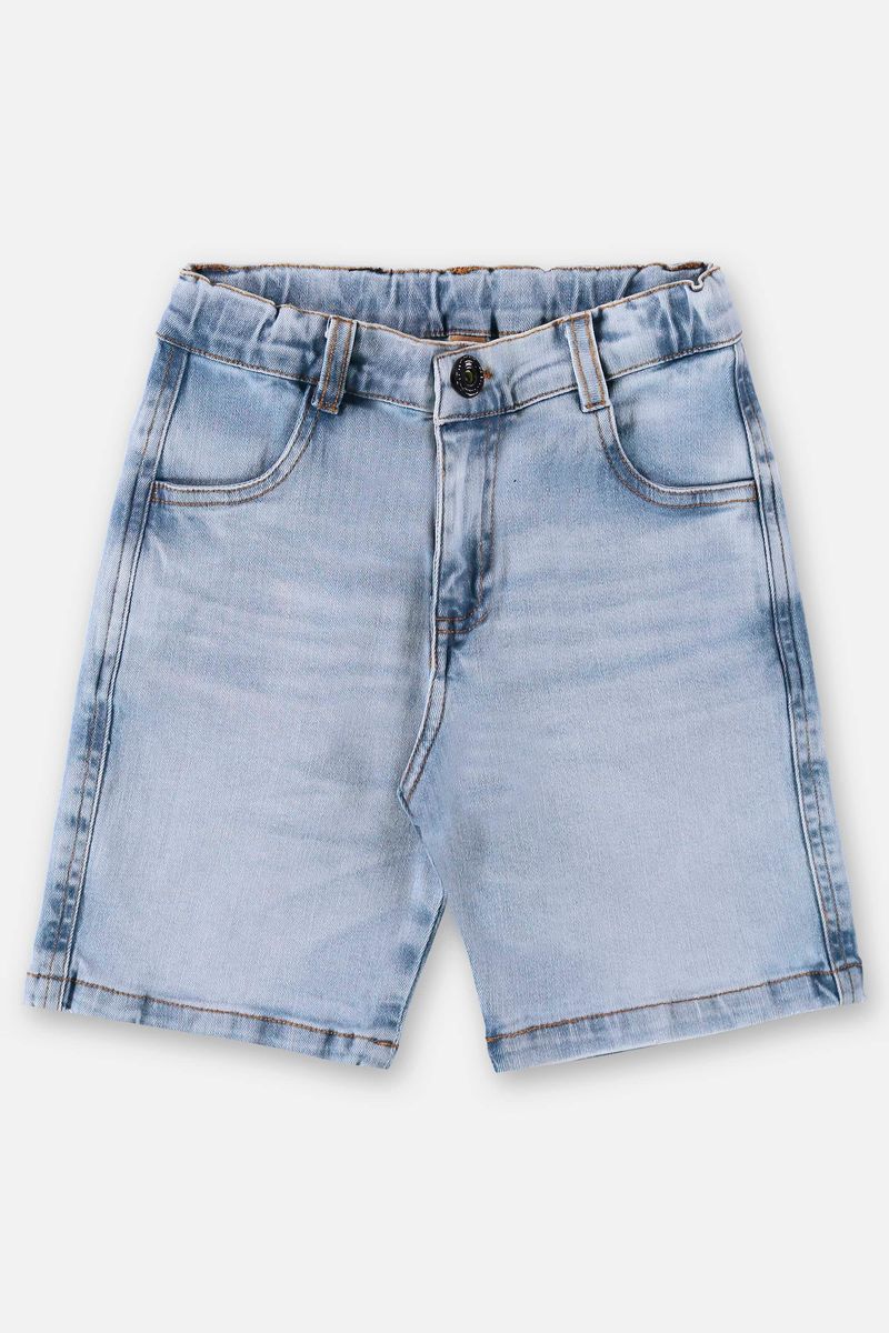 Bermuda-Infantil-para-Menino-em-Jeans--Azul--Up-Baby