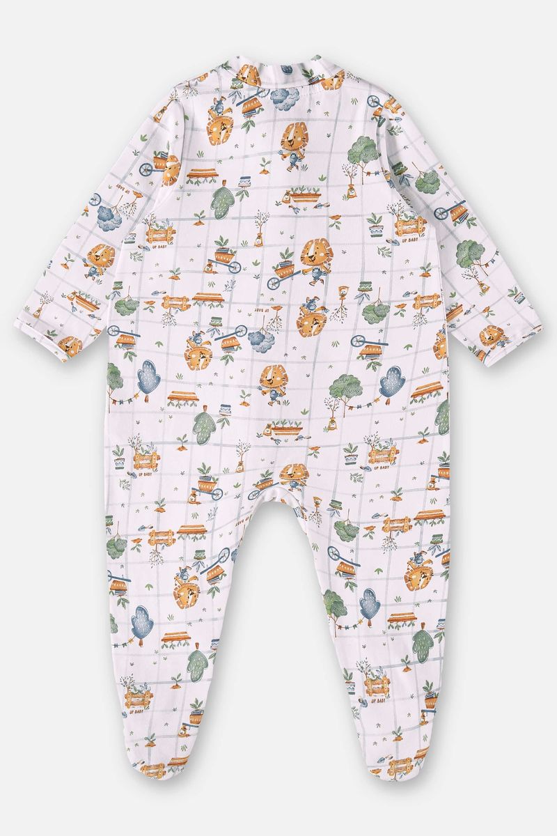 Macacao-Comfy-Unissex-para-Bebe-em-Suedine--Branco--Up-Baby