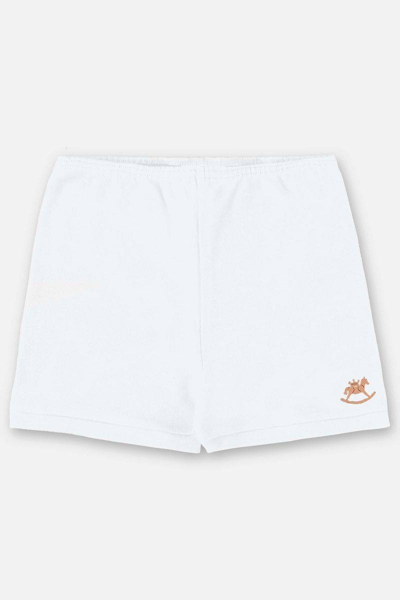 Short-Unissex-Essentials-Basico-para-Bebe--Branco--Up-Baby