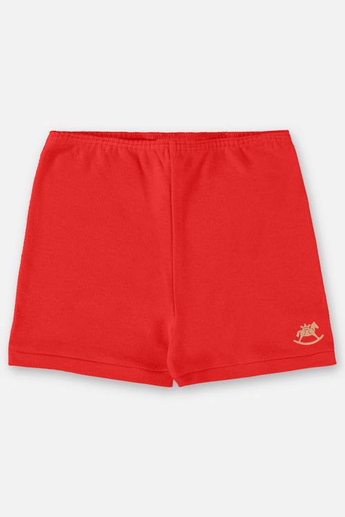Short Unissex Essentials Básico para Bebê (Vermelho) Up Baby