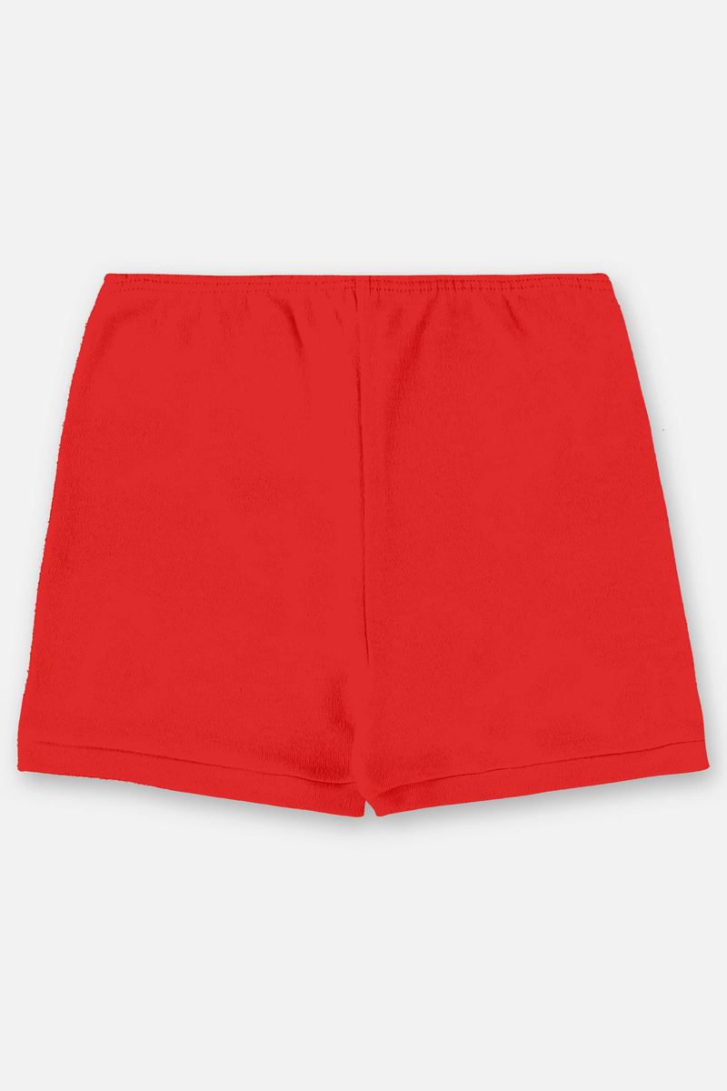 Short-Unissex-Essentials-Basico-para-Bebe--Vermelho--Up-Baby