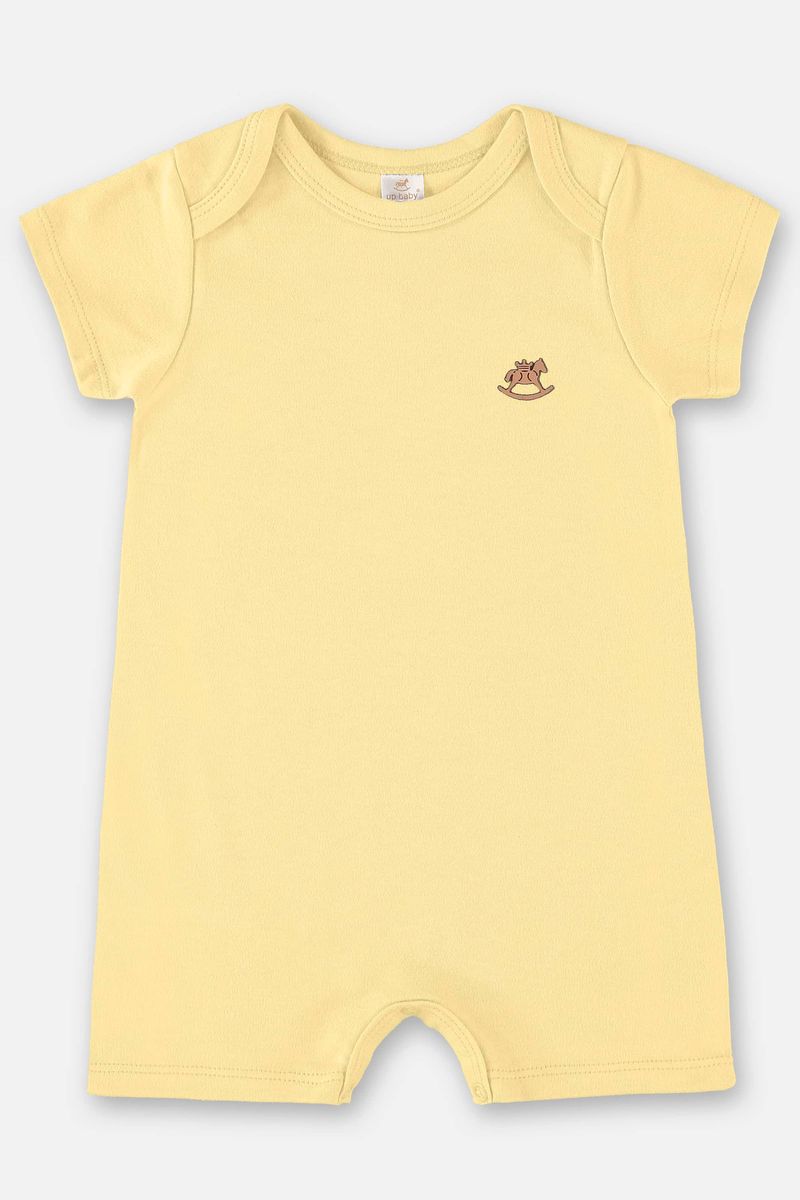 Macaquinho-Unissex-Essentials-Basico-para-Bebe--Amarelo--Up-Baby
