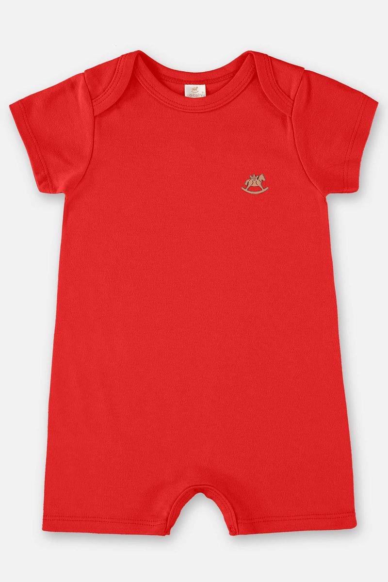 Macaquinho-Unissex-Essentials-Basico-para-Bebe--Vermelho--Up-Baby