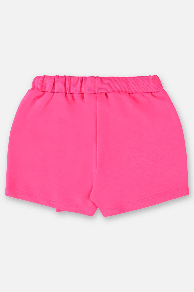 Short-Saia-Basico-Infantil-em-Moletom--Rosa-Pink-Neon--Up-Baby