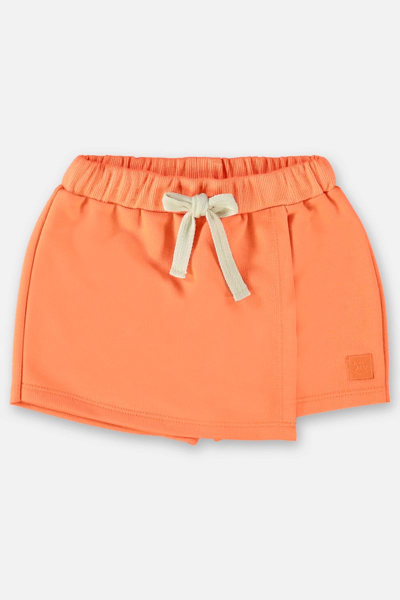 Short-Saia-Basico-Infantil-em-Moletom--Laranja--Up-Baby