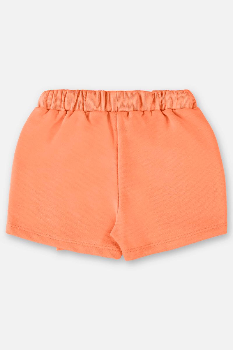 Short-Saia-Basico-Infantil-em-Moletom--Laranja--Up-Baby