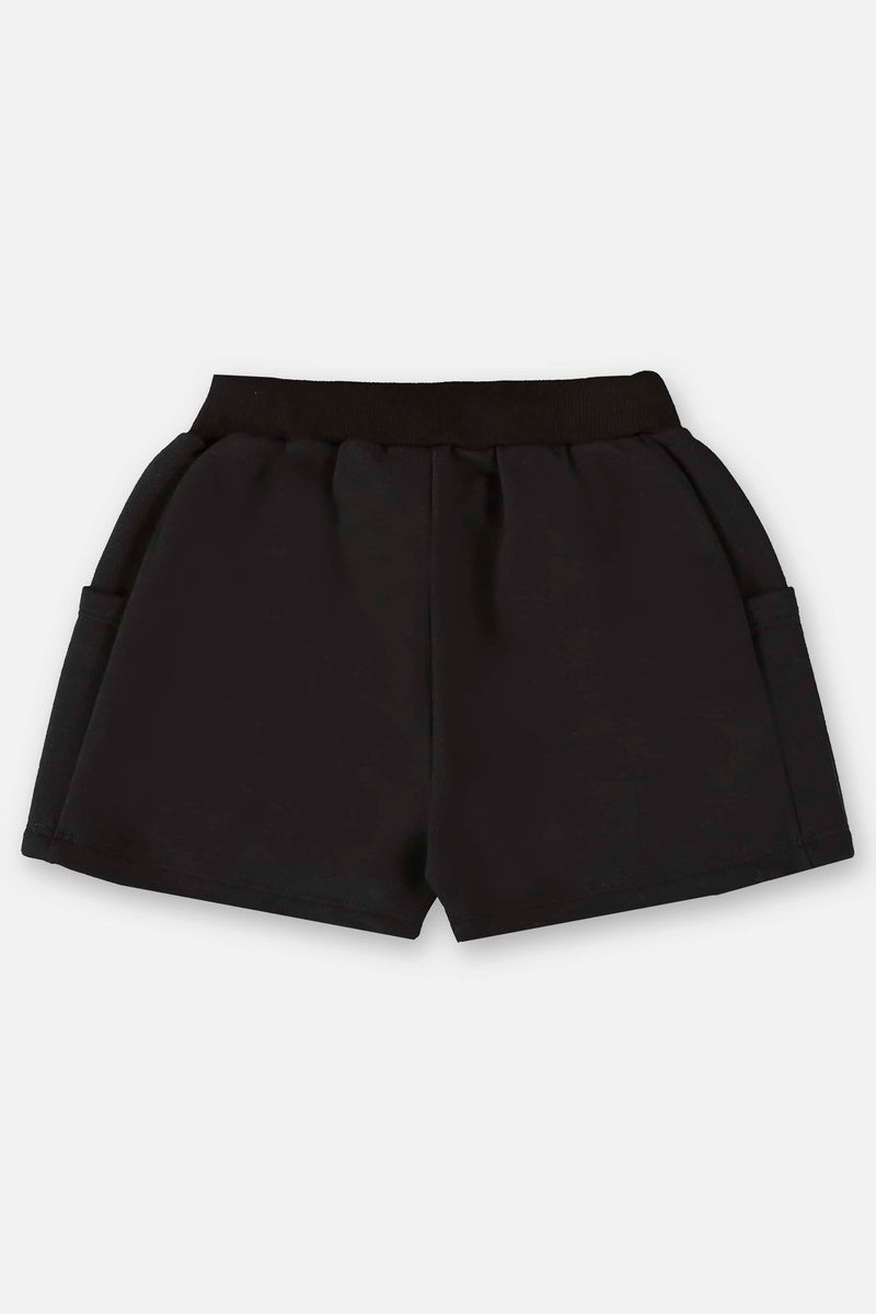 Short-Basico-Infantil-para-Meninas--Preto--Up-Baby